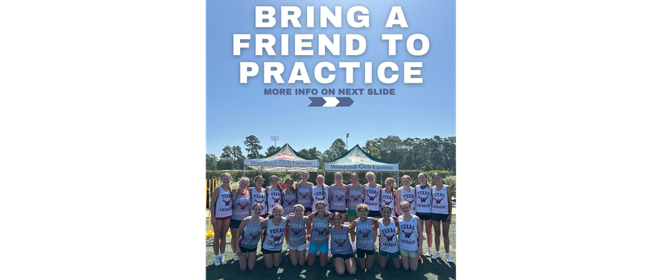 Bring A Friend To Practice Day 9/17